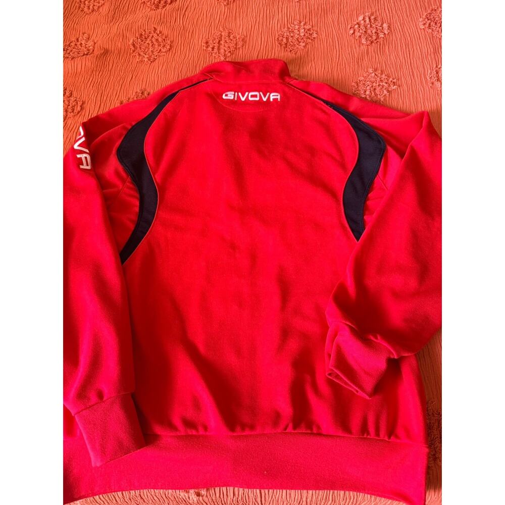 Givova Chievo Verona Football Soccer Zip Up Jacket Size Xl View 6